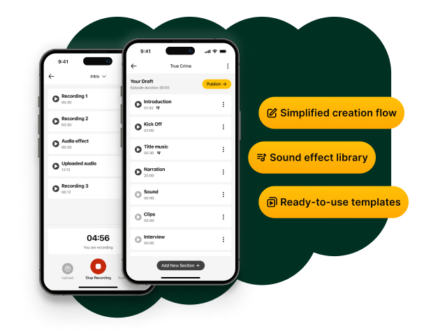 Our platform Create New Episodes image