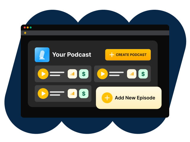 Our platform Create your Podcast image