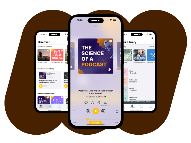 Our platform Discover podcasts you’ll love image